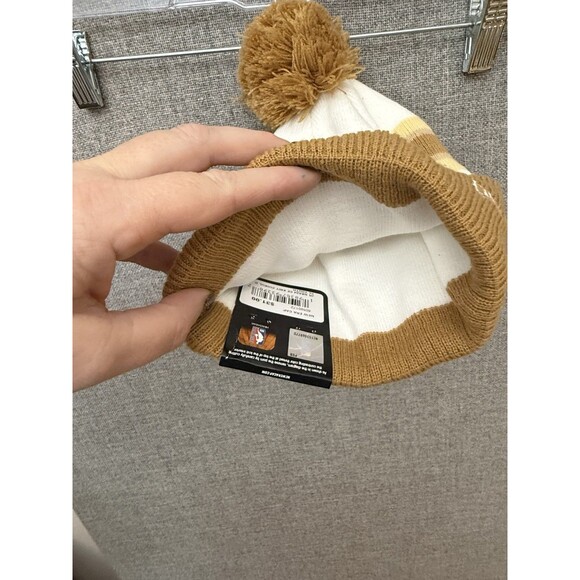 NWT New Era Chicago Bulls City Edition Beanie 2025 NBA Knit Hat Youth Tan $31.99 - Picture 3 of 4